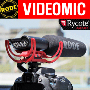 [Rode VideoMic Rycote] 최고급 로데 VM 샷건마이크/방송영상장비용/캠코더/카메라/초경량/DSLR 동영상 캠코더용 마이크 비디오마이크