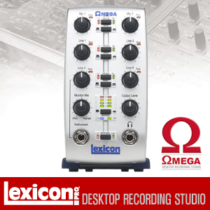 [Lexicon OMEGA] 최고급 오디오인터페이스/데스크탑 레코딩 스튜디오 오메가/아이패드 호환/휴대용/PC용/홈레코딩/8in-4out/렉시콘 람다/프리앰프내장/소비코100%정식정품/외장 사운드카드/USB/AMON타입,M-AUDIO타입