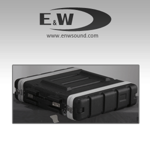 [E&amp;W 정품 PC-2]2구 ABS케이스/플라스틱 케이스/이펙터 CD플레이어 장착가능/PC2/당일배송