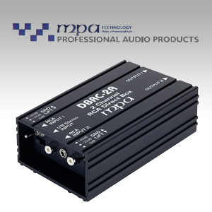 [MPA 정품 DBRC-2A]RCA패시브 다이렉트박스/RCA Passive direct box/DBRC2A