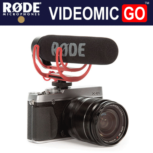 [Rode VideoMic GO] 로데 VM GO 샷건마이크/컴팩트한 디자인과 선명한 오디오 마이크