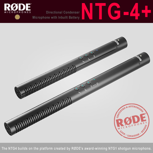 [RODE NTG-4+] 고퀄리티의 방송용 샷건 마이크/최고급 로데 콘덴서마이크/boompole 마이크/DSLR/캠코더/카메라용/비디오마이크/NTG-2/NTG-3/NTG4+/NTG-4/당일배송