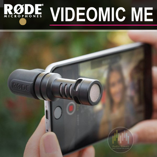 [Rode VIDEOMIC ME] 로데 스마트폰전용 샷건마이크/초경량/방송영상장비용/비디오마이크/당일배송