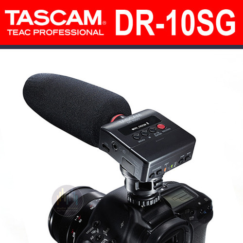 TASCAM DR-10SG 샷건마이크/레코더/녹음기